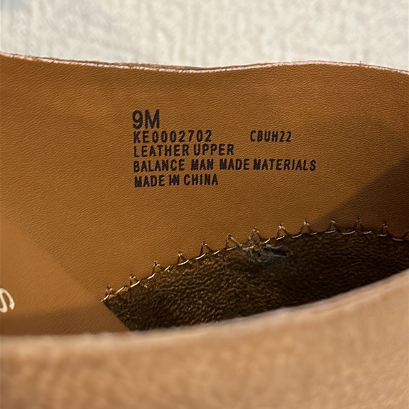 Kork-Ease Tan Leather Mules with Chunky Heel - Picture 3 of 12